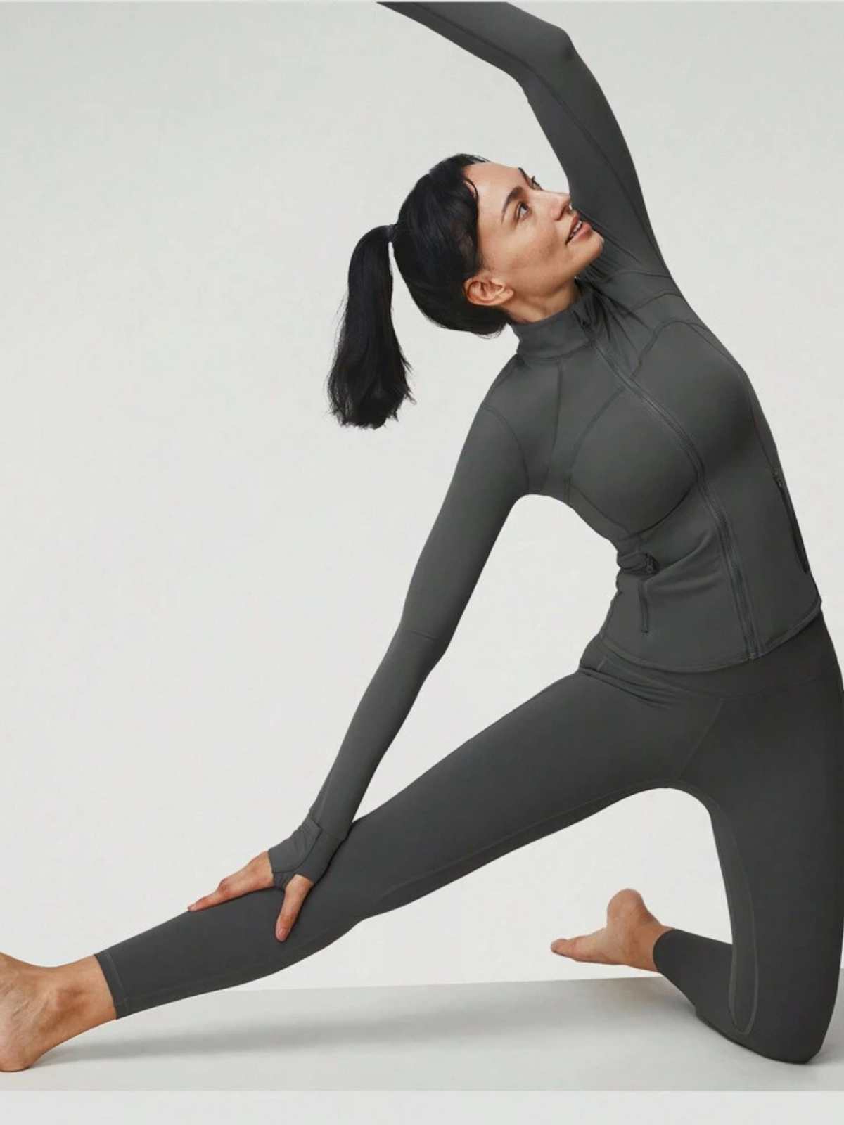Leggings a vita alta Soft Move con fibra Tactel elasticizzata in quattro direzioni per studio yoga per tutti i livelli