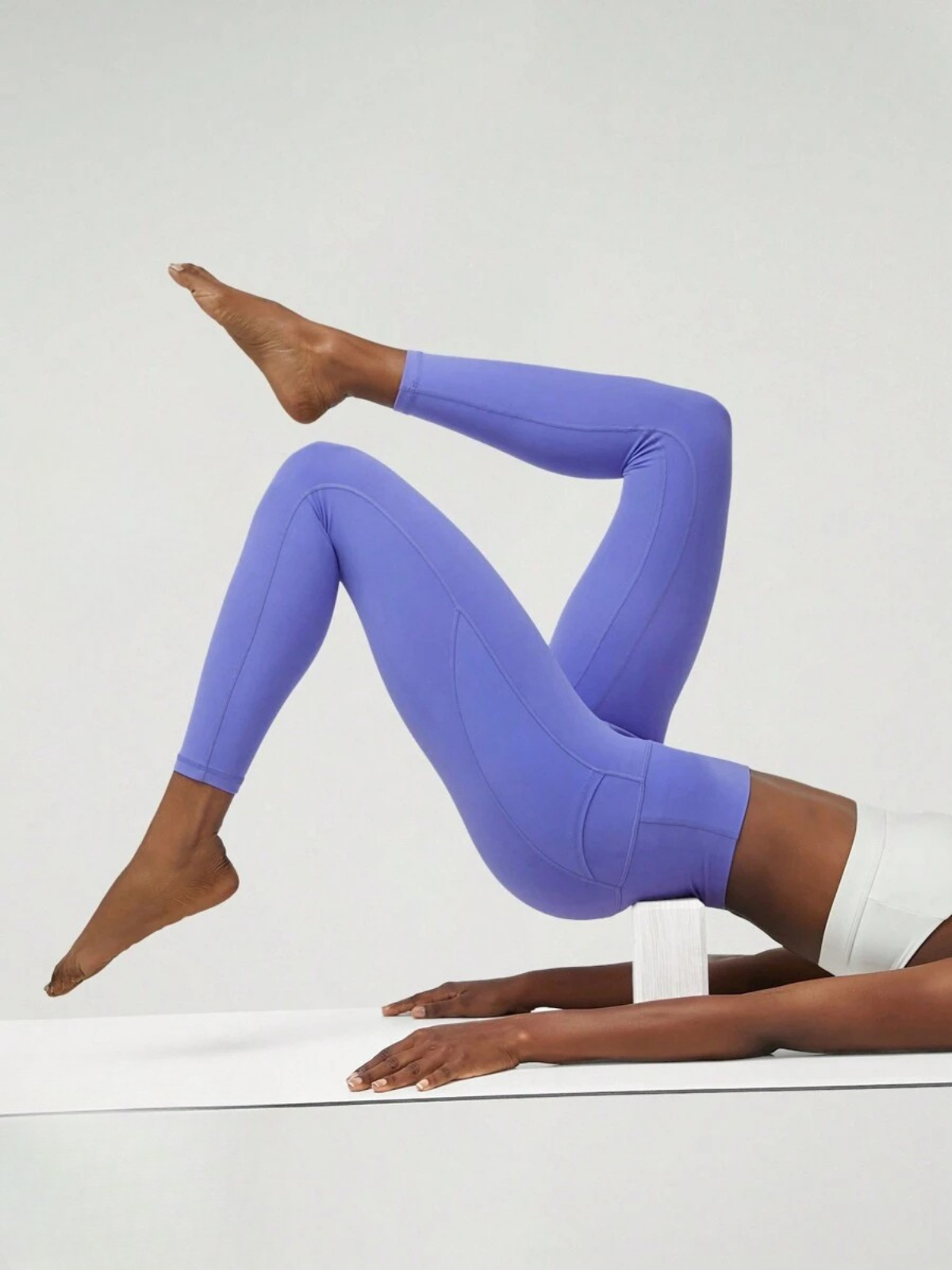 Leggings a vita alta Soft Move con fibra Tactel elasticizzata in quattro direzioni per studio yoga per tutti i livelli