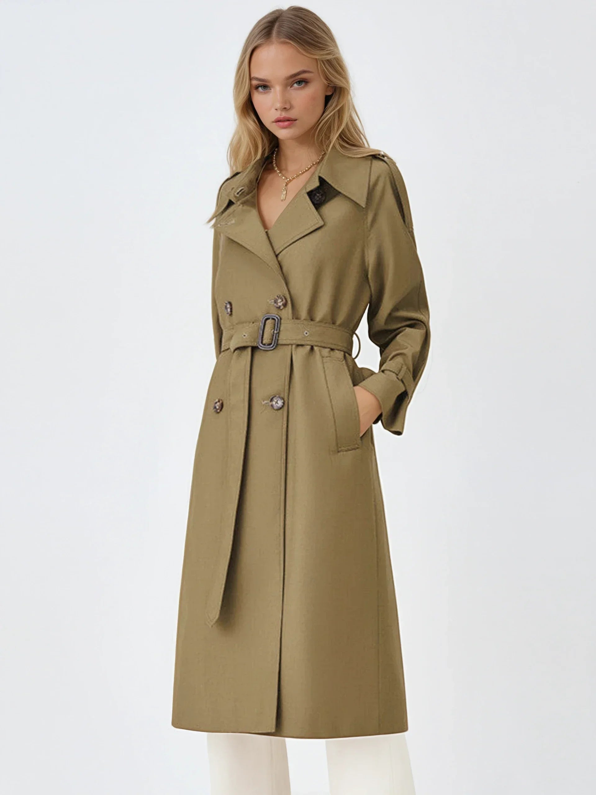 Leisure Loose Overcoat - LA FEMME WANDERER