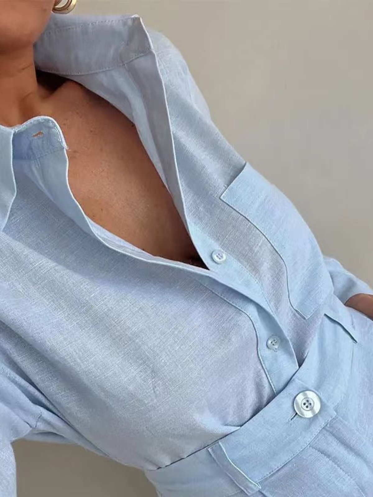 Summer Short & Shirt Matching Suit - LA FEMME WANDERER