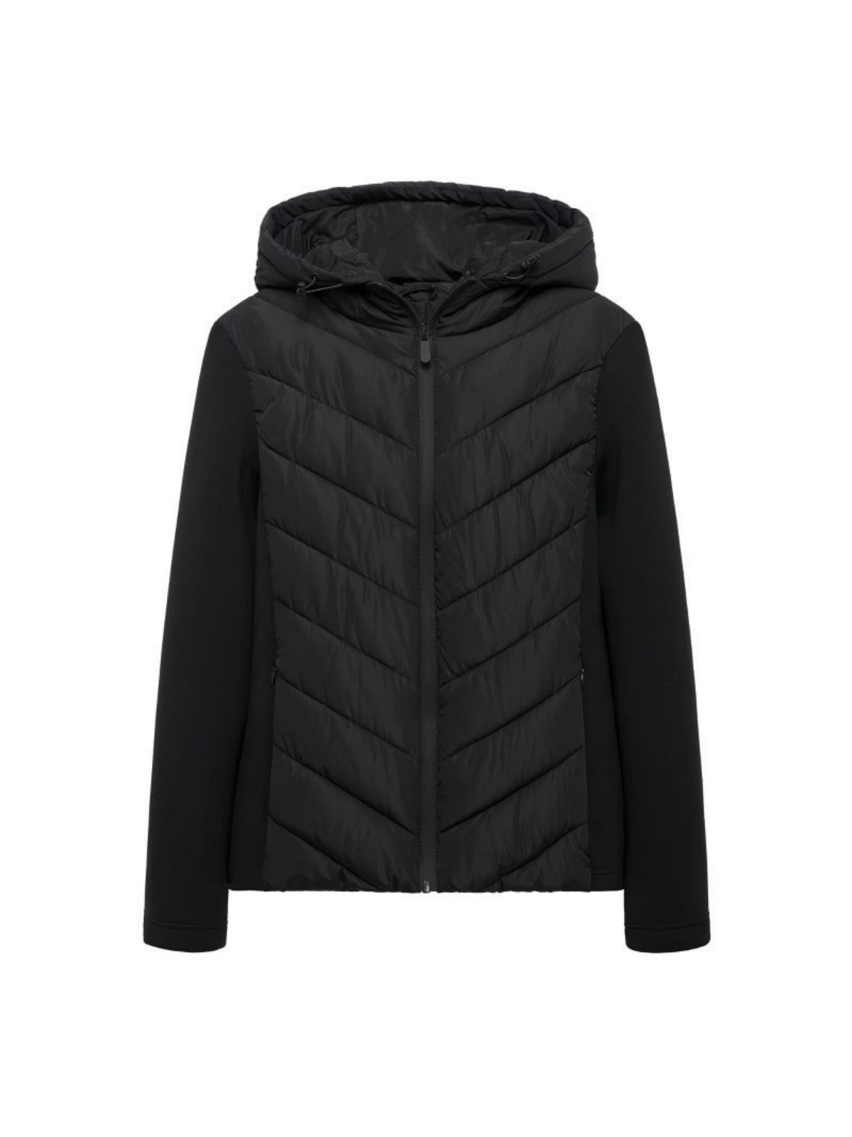 Cappotto imbottito di cotone con colletto in piedi per abbigliamento casual