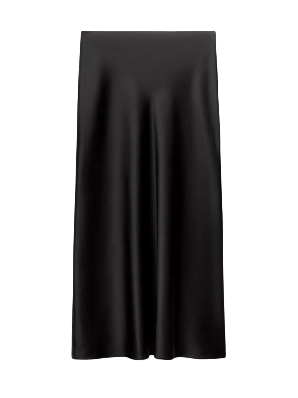 Fishtail Satin Skirt - LA FEMME WANDERER