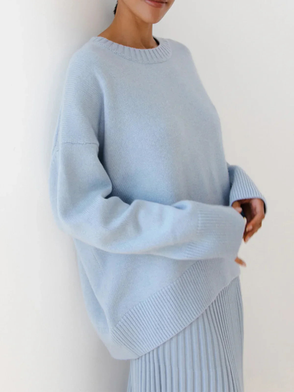 Candyfloss Oversized Pullover Sweater - LA FEMME WANDERER