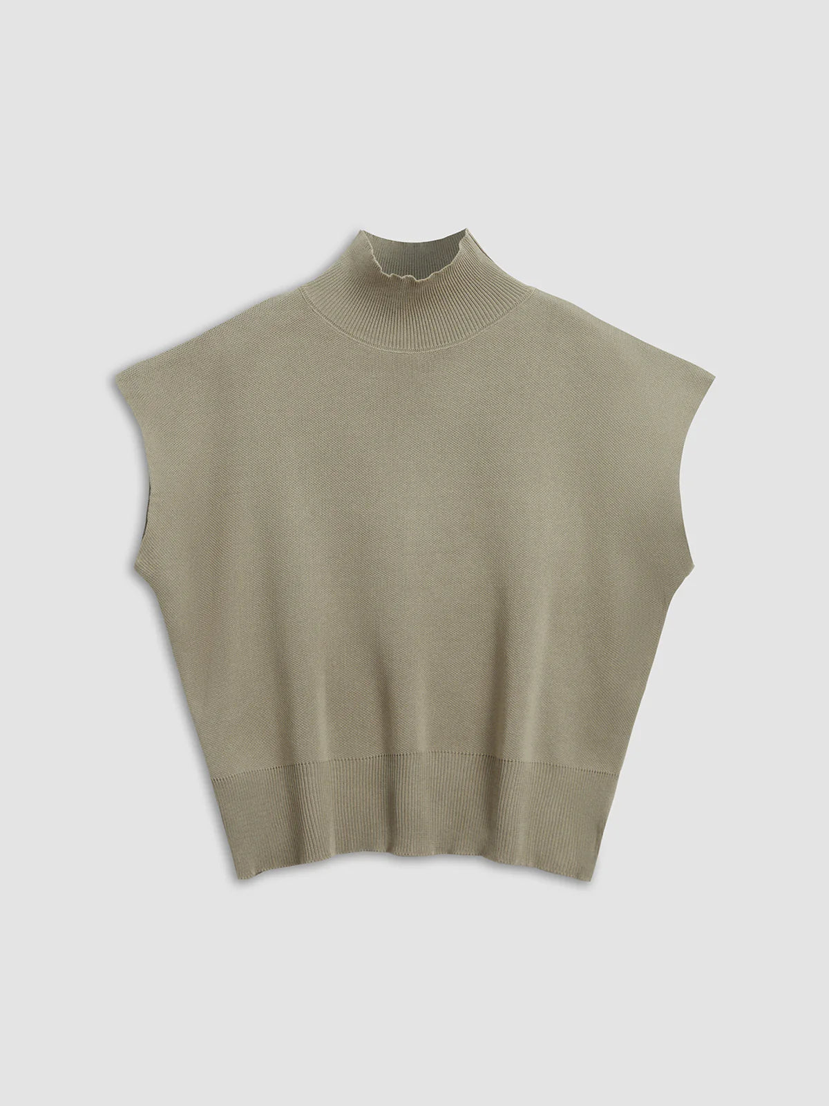 Leisurely Solid Pullover Sweater Vest - LA FEMME WANDERER