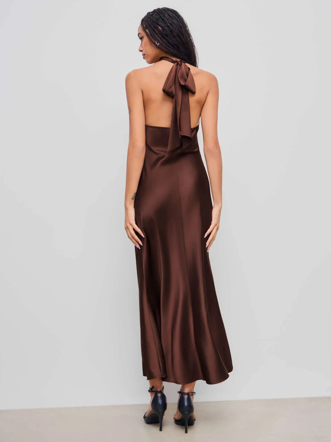 French Style Elegant Sling Dress - LA FEMME WANDERER