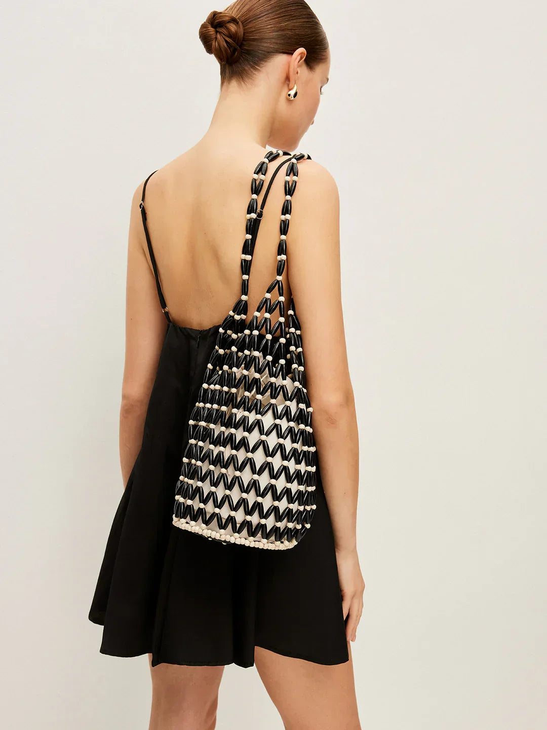 Special Design Woven Bead Tote Bag - LA FEMME WANDERER