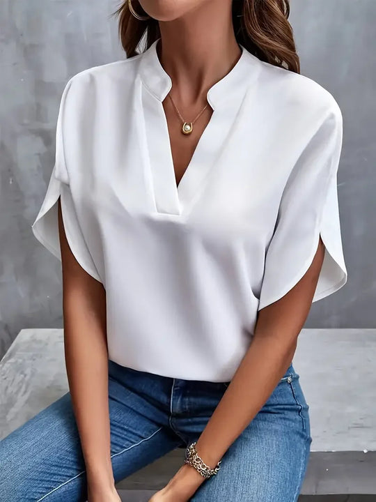 Top casual in chiffon