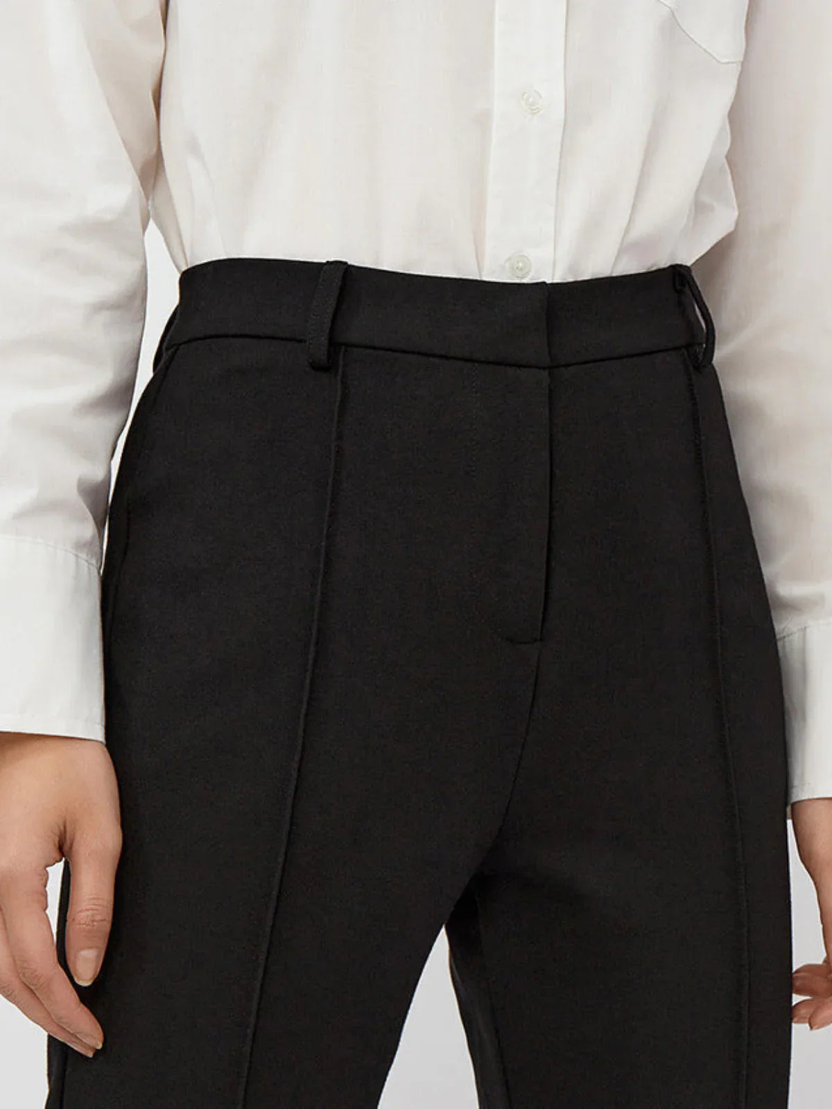 Slim Fit Casual Suit Pants - LA FEMME WANDERER