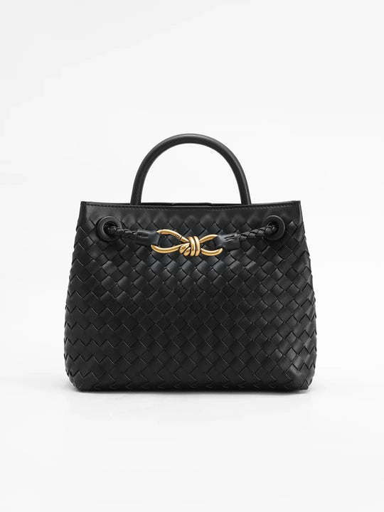 Borsa con manico in metallo