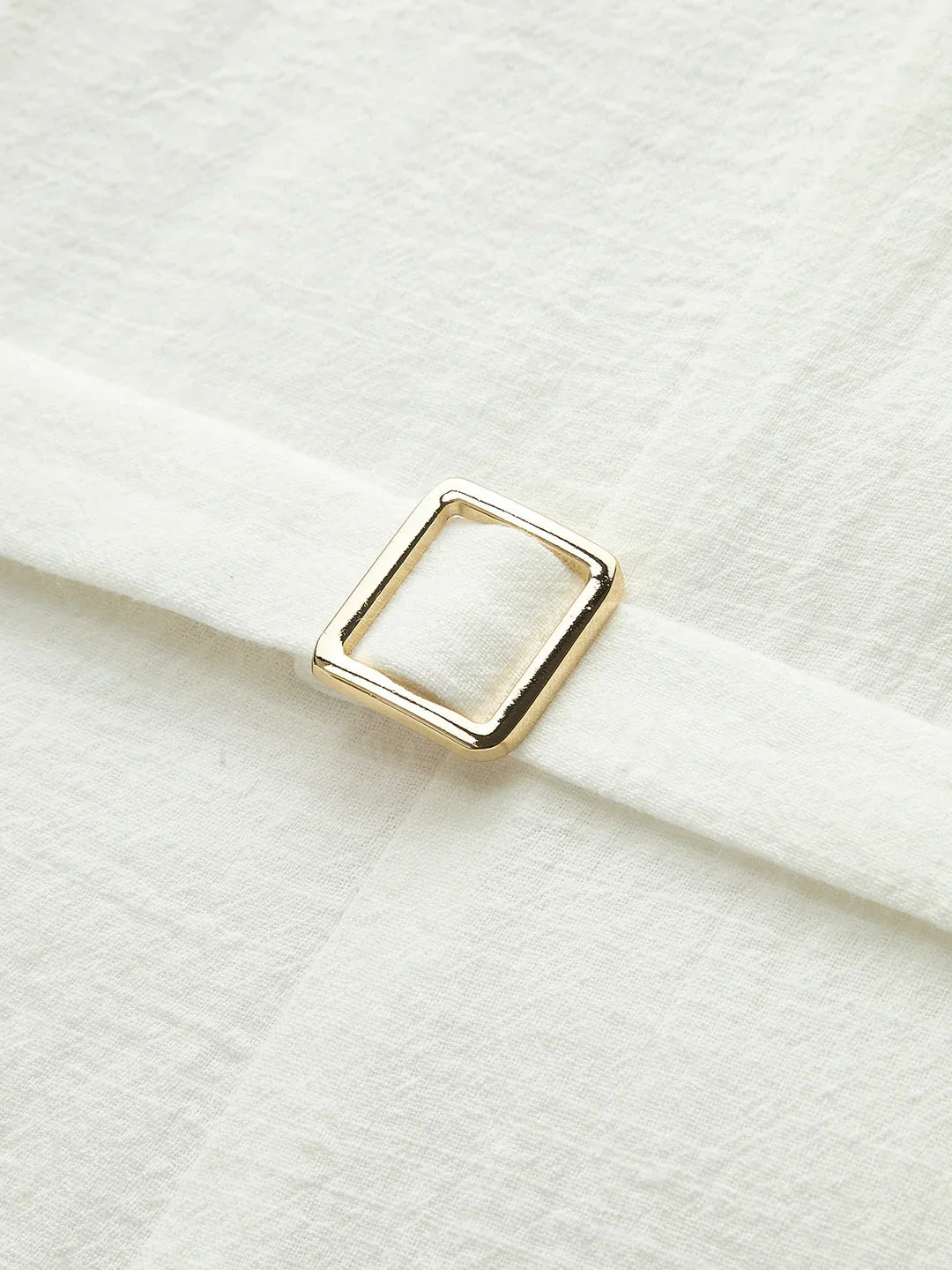 Casual Cotton Button-Front Short Dress - LA FEMME WANDERER