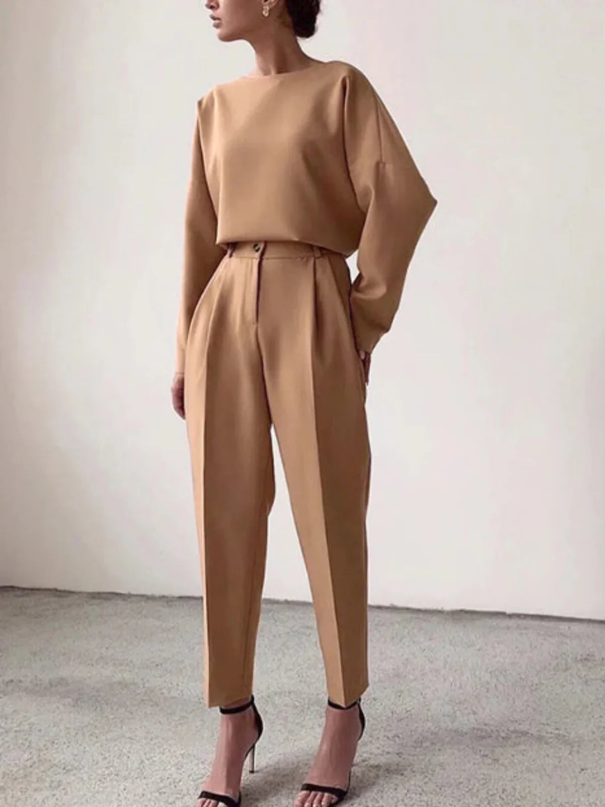 Nordic Style Elegant Matching Set - LA FEMME WANDERER