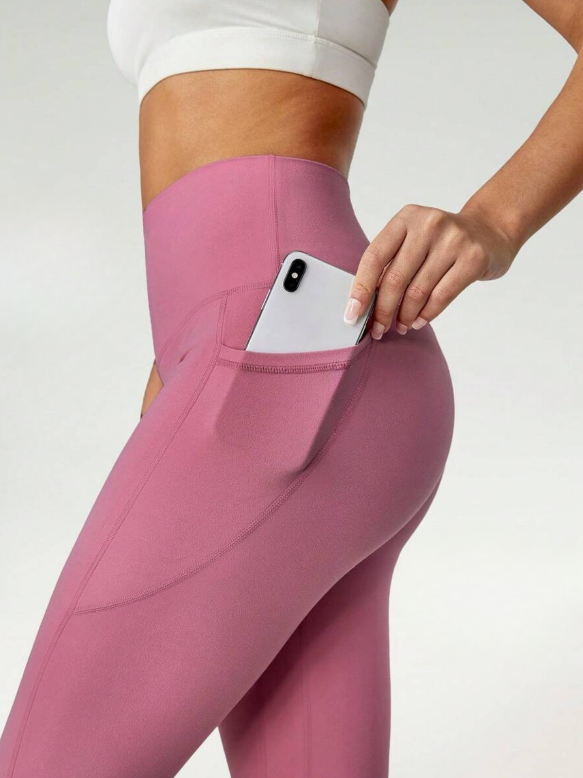 Leggings a vita alta Soft Move con fibra Tactel elasticizzata in quattro direzioni per studio yoga per tutti i livelli