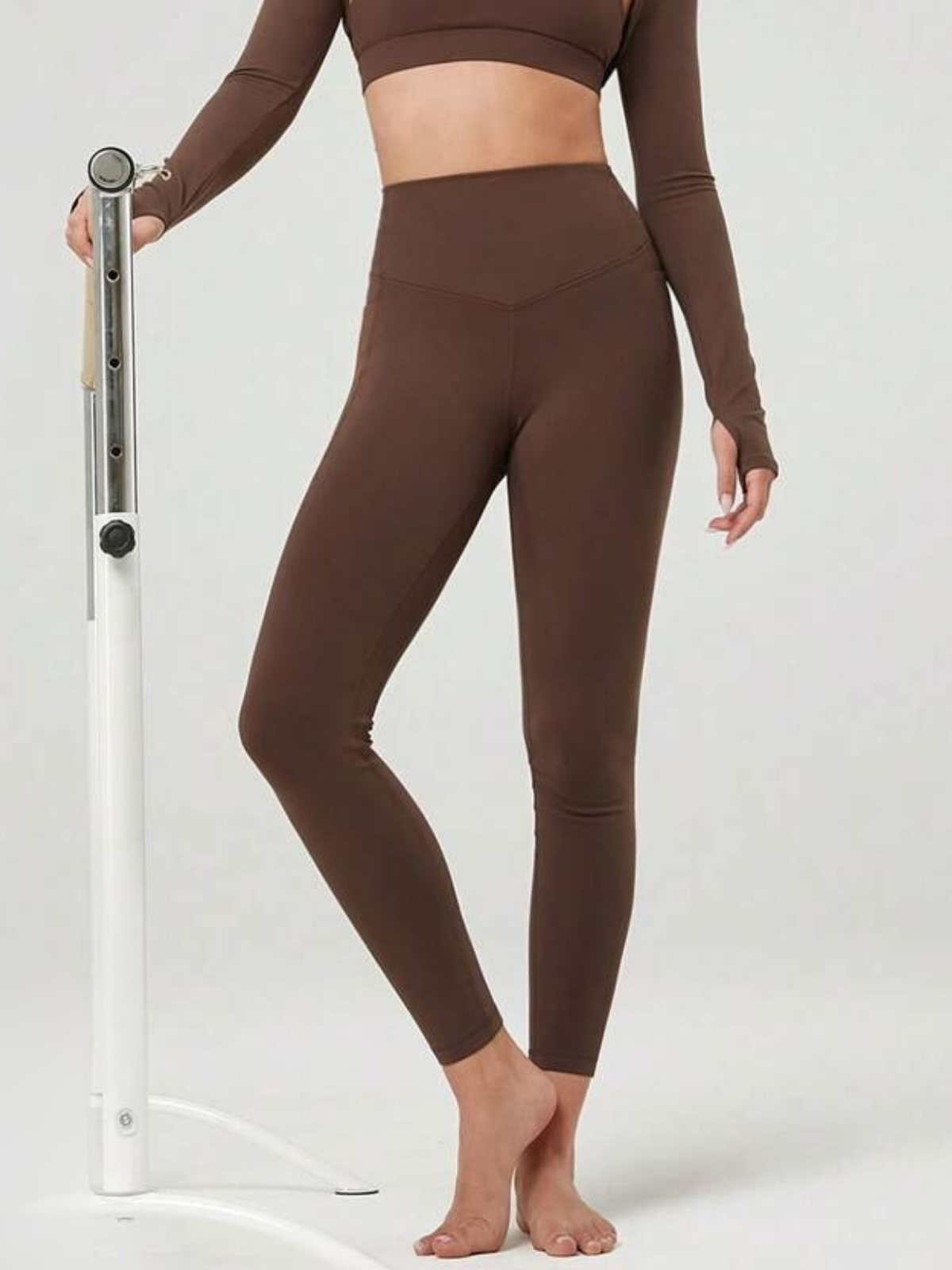 Leggings a vita alta Soft Move con fibra Tactel elasticizzata in quattro direzioni per studio yoga per tutti i livelli