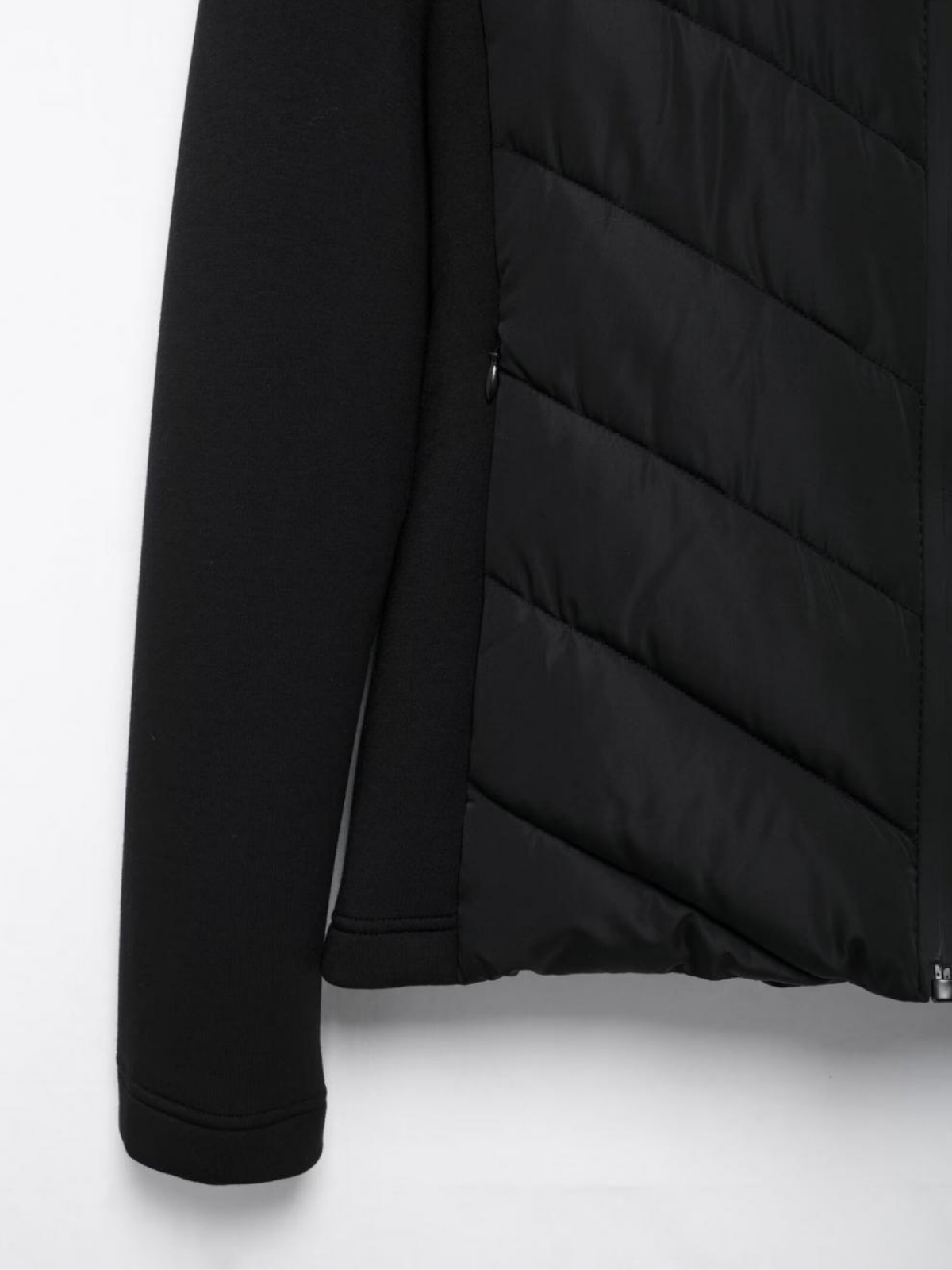 Cotton Padded Coat With Stand Up Collar For Casual Wear