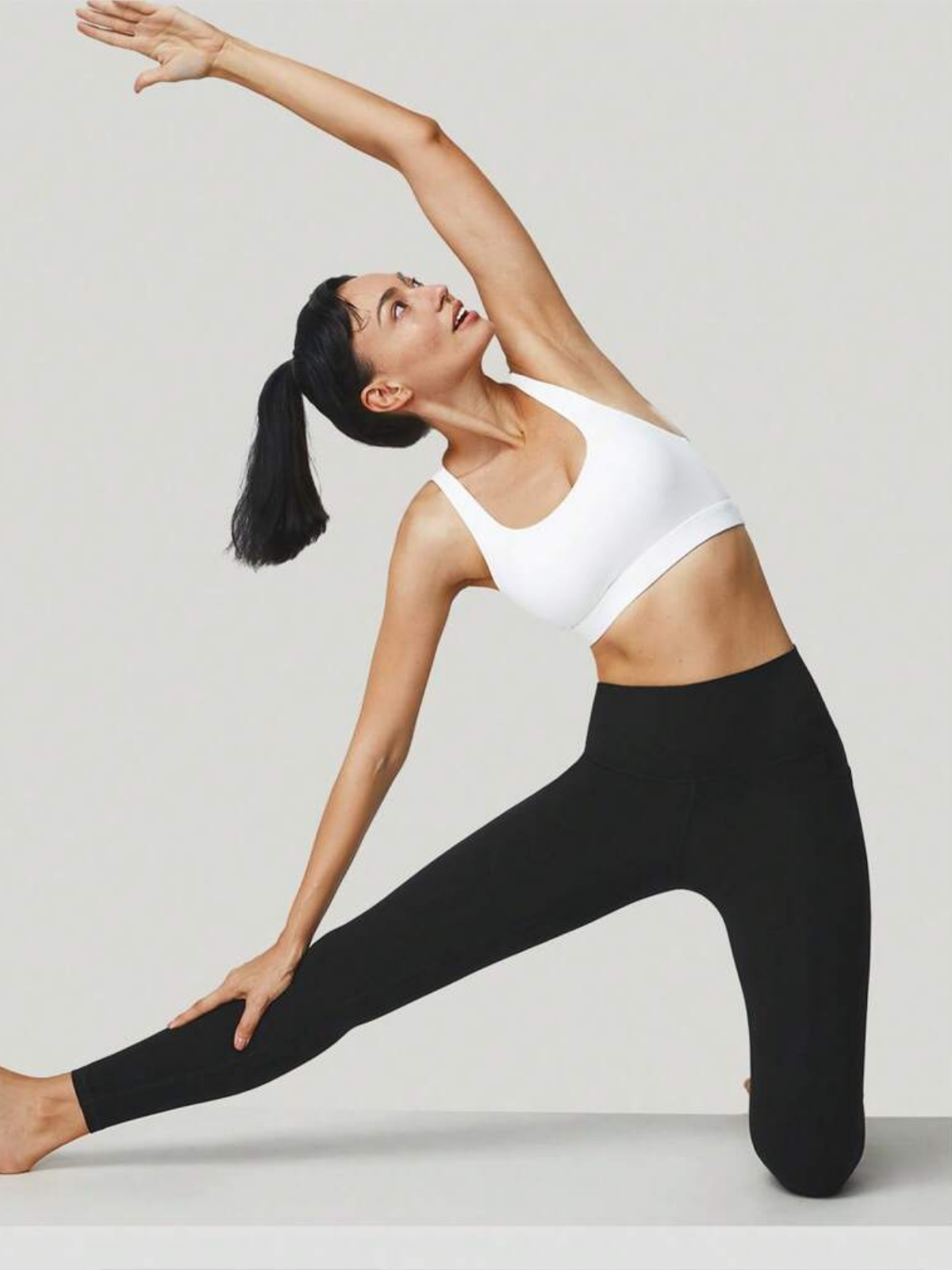 Leggings a vita alta Soft Move con fibra Tactel elasticizzata in quattro direzioni per studio yoga per tutti i livelli