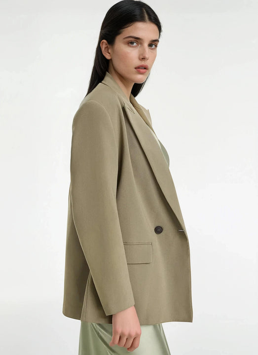 Blazer a petto a doppio petto