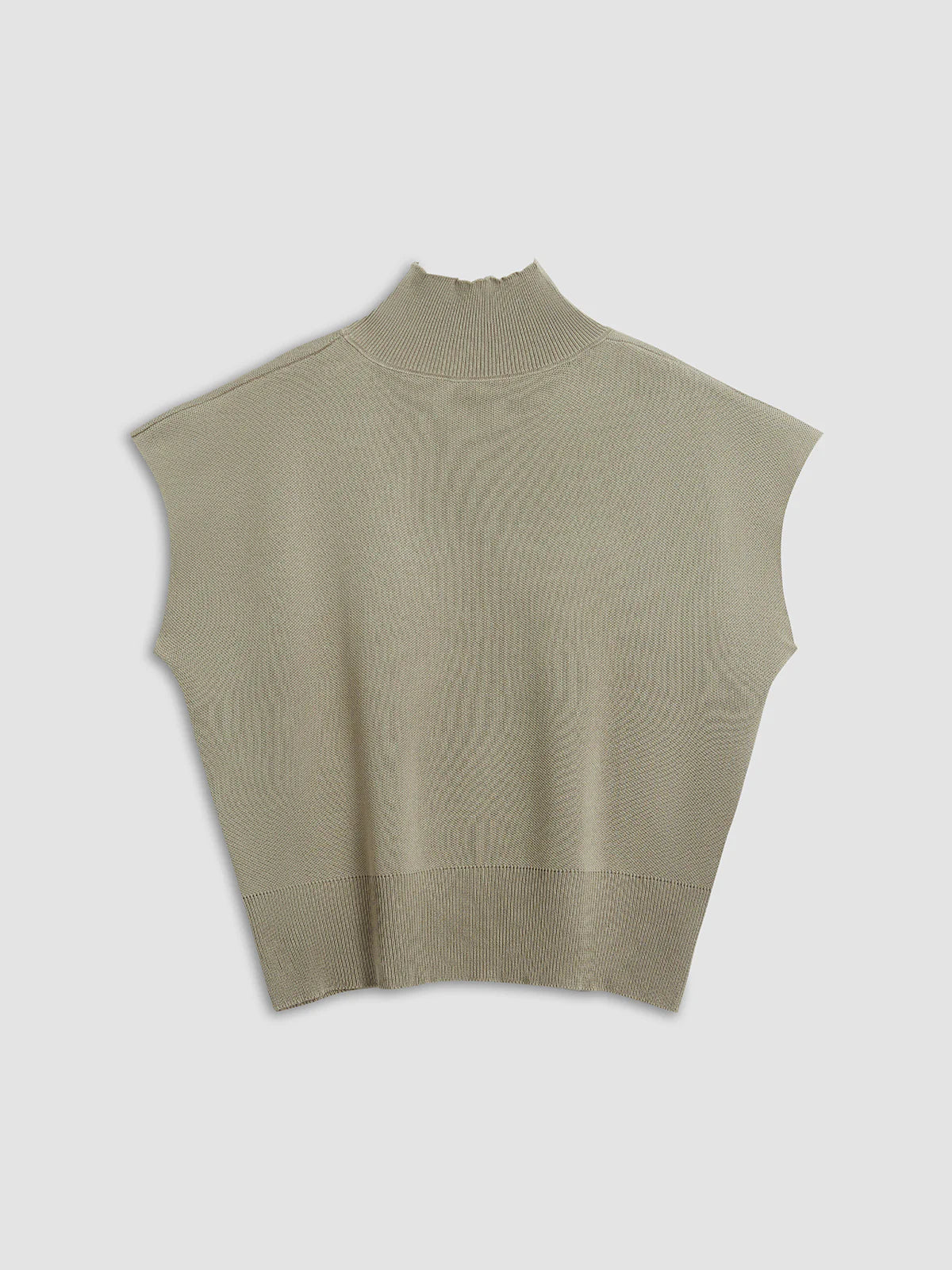 Leisurely Solid Pullover Sweater Vest - LA FEMME WANDERER