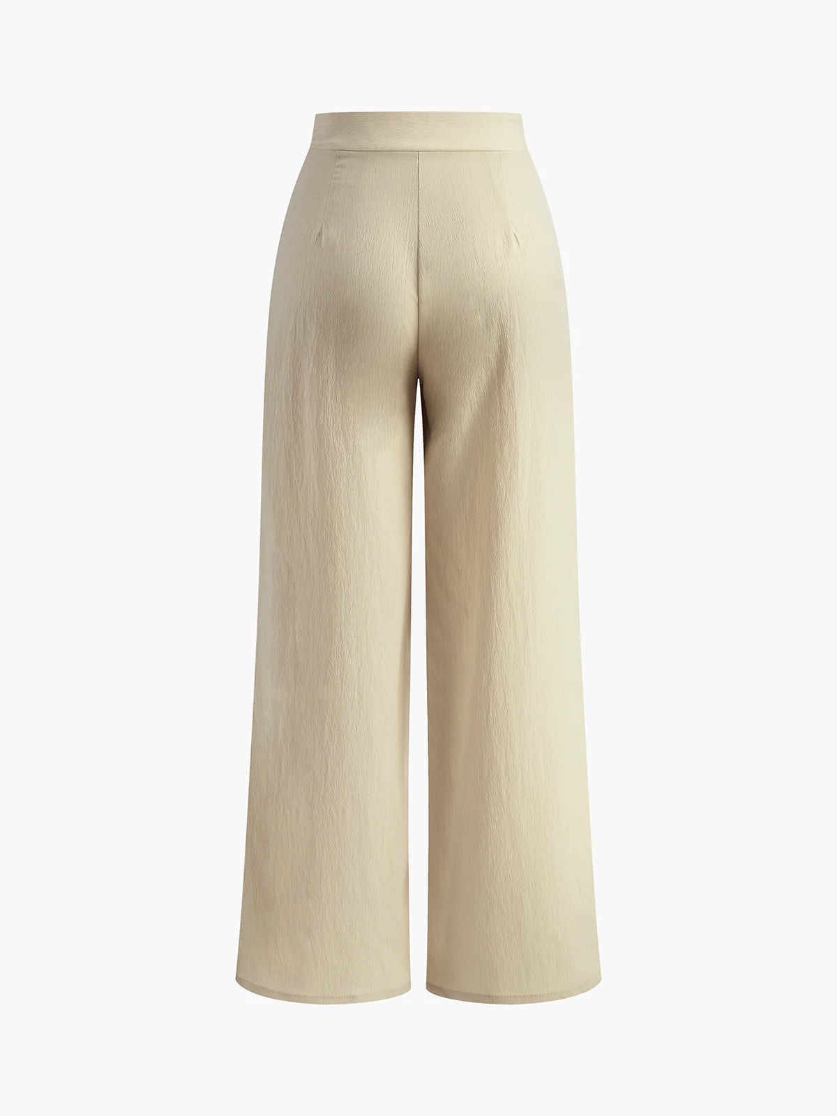 Casual Pleated Wide Leg Pants - LA FEMME WANDERER