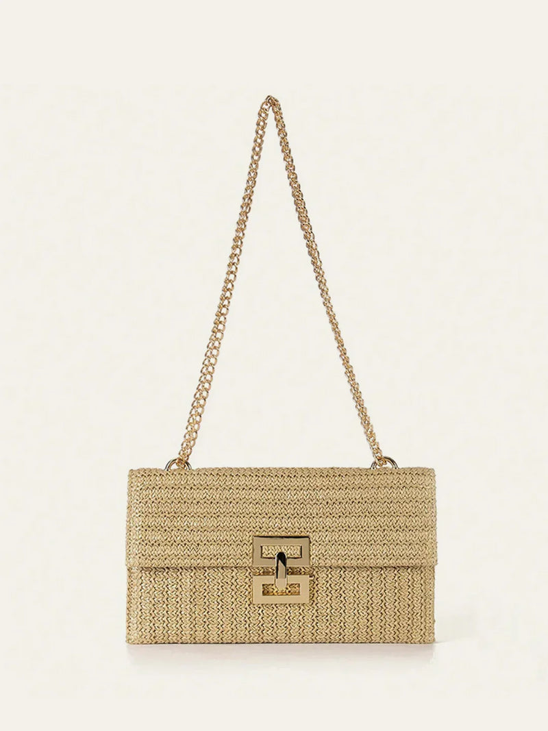 Borsa a catena intrecciata Modern Elegance