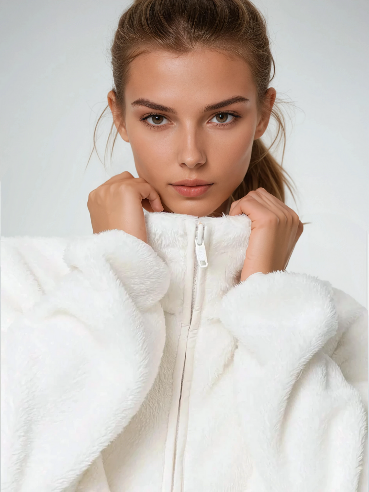 Giacca in pile con cerniera Cloudbound