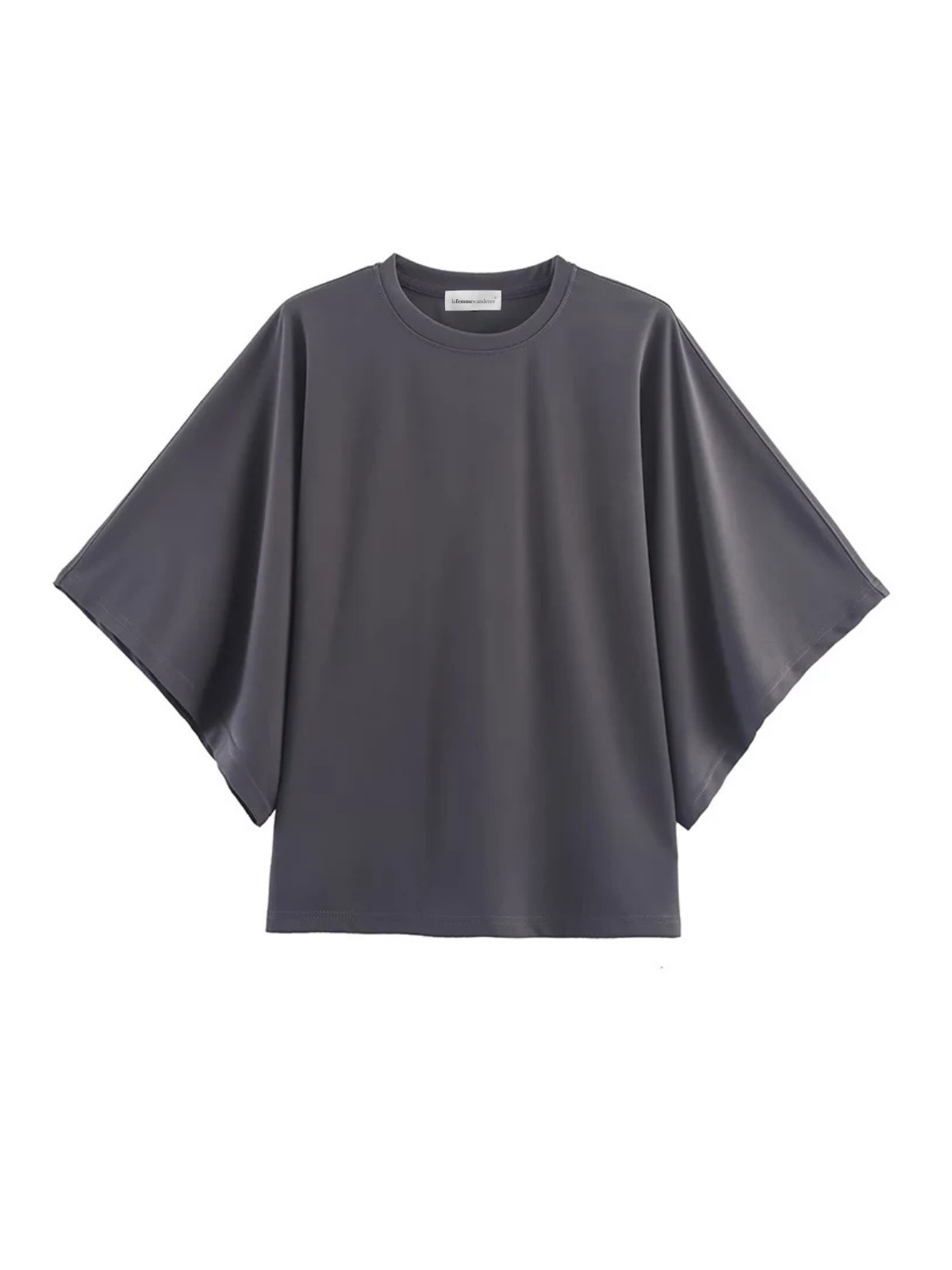 Women Solid Short Sleeve Tee Casual Everyday Top